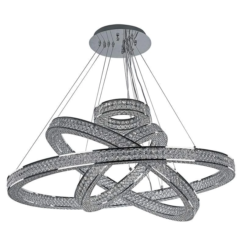 Maxim Eternity 39 3/4" Wide Chrome LED Pendant Light 5 Maxim Eternity 39 3/4" Wide Chrome LED Pendant Light - Image 3