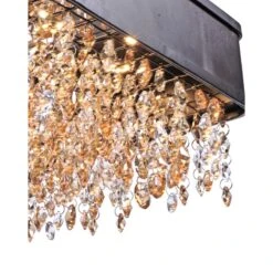 Maxim Mystic 32"W Bronze LED Kitchen Island Light Pendant -Golden Lighting Shop maxim mystic 32 inchw bronze led kitchen island light pendant 9m002views1