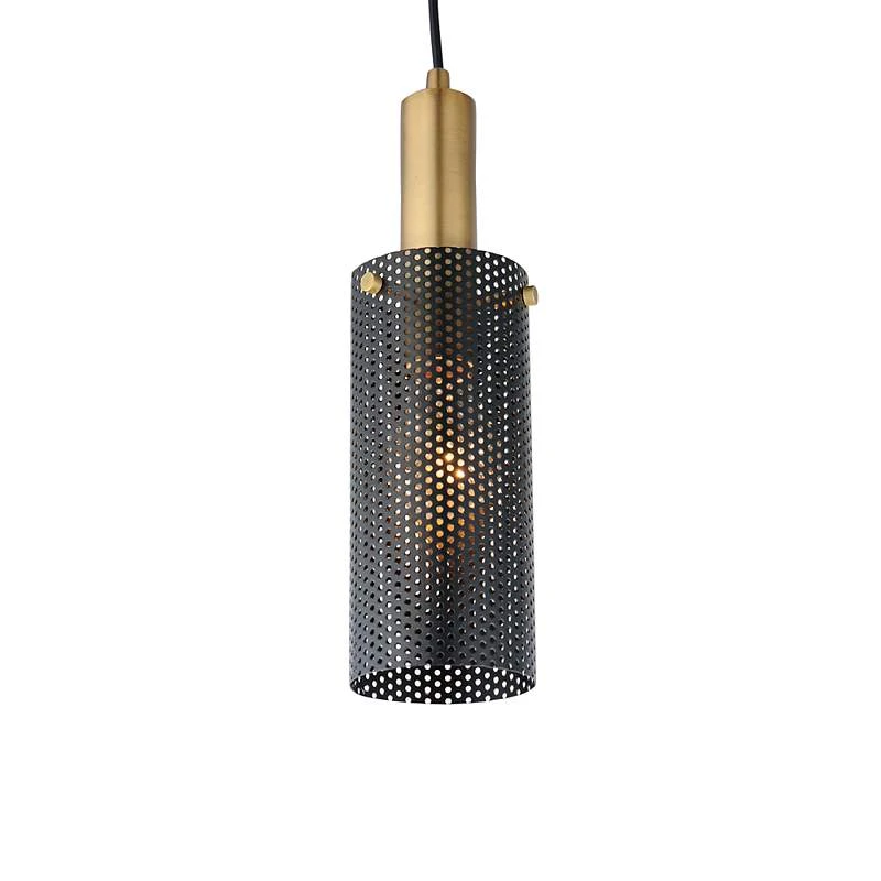 Maxim Perf 3 1/2" Wide Black Mini Pendant Light 5 Maxim Perf 3 1/2" Wide Black Mini Pendant Light - Image 3