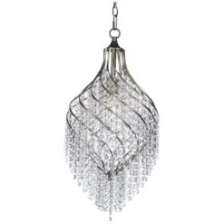 Maxim Twirl 11 1/2" Wide Golden Silver Mini Pendant