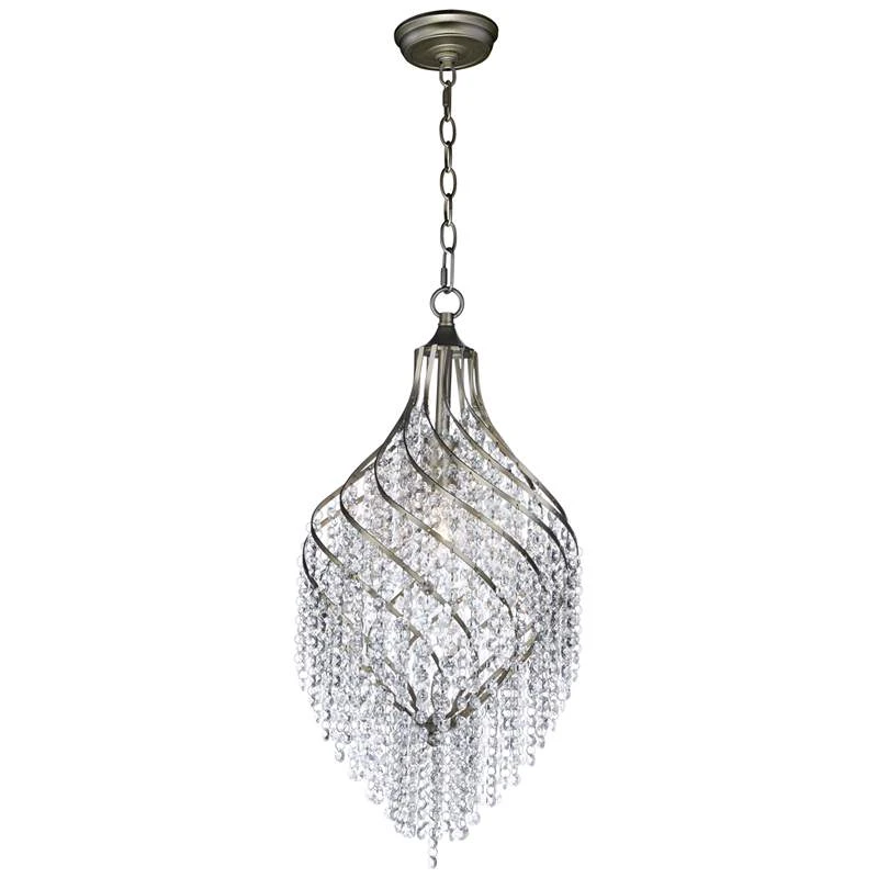 Maxim Twirl 11 1/2" Wide Golden Silver Mini Pendant 4 Maxim Twirl 11 1/2" Wide Golden Silver Mini Pendant - Image 2