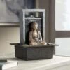 Meditating Buddha 11" High Tabletop Fountain -Golden Lighting Shop meditating buddha 11 inch high tabletop fountain 79r79cropped