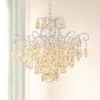 Mellie 24" Wide Champagne Gold And Crystal Chandelier -Golden Lighting Shop mellie 24 inch wide champagne gold and crystal chandelier 63c74cropped
