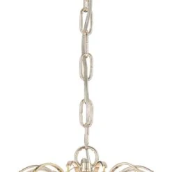 Mellie 24" Wide Champagne Gold And Crystal Chandelier -Golden Lighting Shop mellie 24 inch wide champagne gold and crystal chandelier 63c74views3