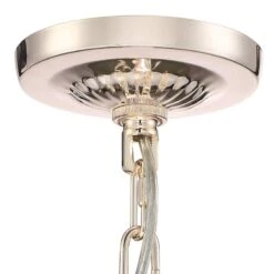 Mellie 24" Wide Champagne Gold And Crystal Chandelier -Golden Lighting Shop mellie 24 inch wide champagne gold and crystal chandelier 63c74views4