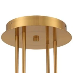 Melwick 28" Wide Soft Gold Crystal 12-Light Pendant -Golden Lighting Shop melwick 28 inch wide soft gold crystal 12 light pendant 301p1views3