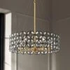 Metropolitan Brookcrest 24 3/4" Wide Crystal 5-Light Pendant Light -Golden Lighting Shop metropolitan brookcrest 24 and three quarter inch wide crystal 5 light pendant light 90y59cropped