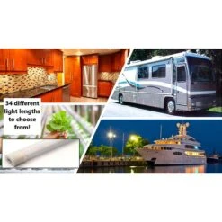 Micro-Mini ORION 23" Wide White LED Under Cabinet Light -Golden Lighting Shop micro mini orion 23 inch wide white led under cabinet light 997k1views4