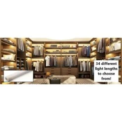 Micro-Mini ORION 45" Wide White LED Under Cabinet Light -Golden Lighting Shop micro mini orion 45 inch wide white led under cabinet light 115m1views3