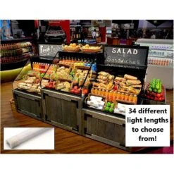 Micro-Mini ORION 84" Wide White LED Under Cabinet Light -Golden Lighting Shop micro mini orion 84 inch wide white led under cabinet light 559m1views4