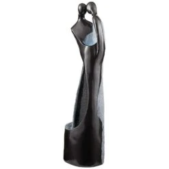 Modern Couple 47" High Black Indoor/Outdoor LED Fountain -Golden Lighting Shop modern couple 47 inch high black indoor outdoor led fountain 17w33views3