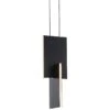 Modern Forms Amari 4.75" Wide Black Finish 1-Light LED Mini Pendant -Golden Lighting Shop modern forms amari 4 75 inch wide black finish 1 light led mini pendant 105n3