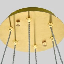 Monroe 17 3/4" Wide Gold And Crystal 2-Tier LED Chandelier -Golden Lighting Shop monroe 17 and three quarter inch wide gold and crystal 2 tier led chandelier 78k60views4