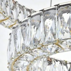 Monroe 23 1/2" Wide Gold And Crystal 2-Tier LED Chandelier 12 Monroe 23 1/2" Wide Gold And Crystal 2-Tier LED Chandelier -Golden Lighting Shop monroe 23 and one half inch wide gold and crystal 2 tier led chandelier 78k64views3