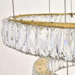Monroe 34" Wide Gold And Crystal 7-Tier LED Chandelier 11 Monroe 34" Wide Gold And Crystal 7-Tier LED Chandelier -Golden Lighting Shop monroe 34 inch wide gold and crystal 7 tier led chandelier 77h97views2