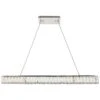 Monroe 38 3/4" Wide Crystal LED Kitchen Island Light Pendant -Golden Lighting Shop monroe 38 and three quarter inch wide crystal led kitchen island light pendant 66c99