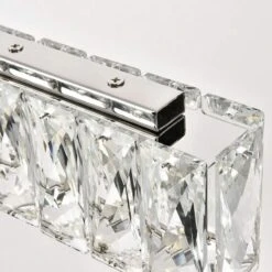 Monroe 38 3/4" Wide Crystal LED Kitchen Island Light Pendant -Golden Lighting Shop monroe 38 and three quarter inch wide crystal led kitchen island light pendant 66c99views3