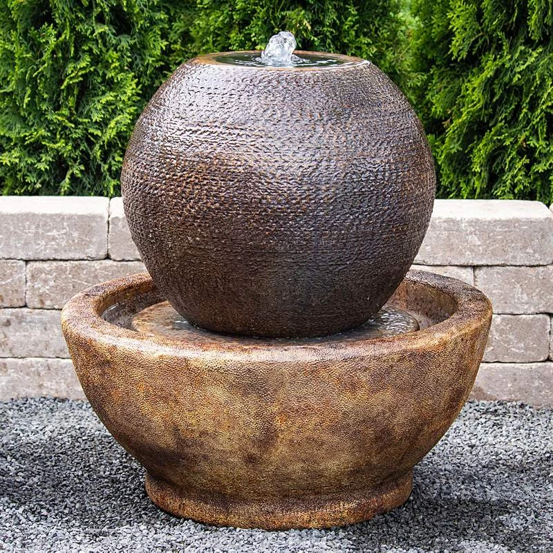 Moroccan 30 1/2"H Relic Hi-Tone LED Outdoor Floor Fountain 3 Moroccan 30 1/2"H Relic Hi-Tone LED Outdoor Floor Fountain