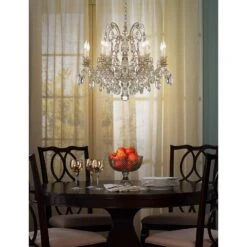Schonbek Renaissance Collection 33" Traditional Crystal Chandelier