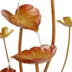 Oceanside 28 1/4" High Flamingos On Rock Outdoor Fountain -Golden Lighting Shop oceanside 28 and one quarter inch high flamingos on rock outdoor fountain 9m491views2