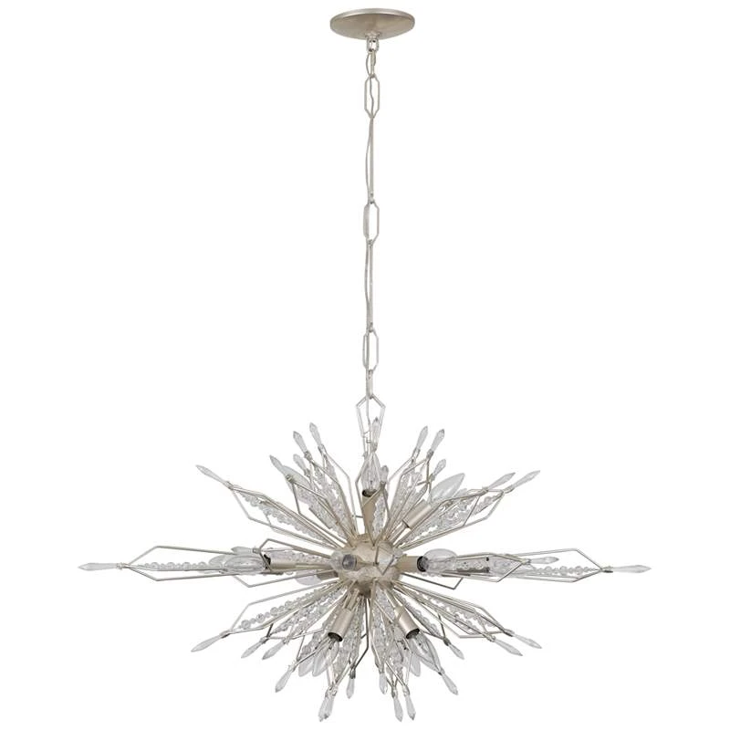 Orbital 36" Wide Gold Dust Oval Kitchen Island Light Pendant 5 Orbital 36" Wide Gold Dust Oval Kitchen Island Light Pendant - Image 3