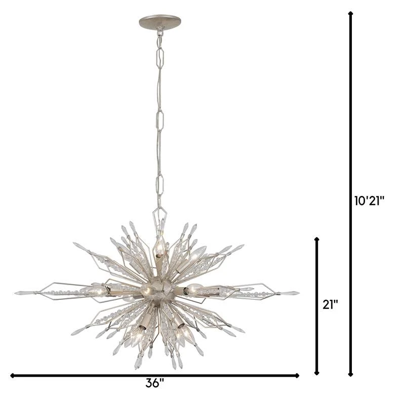 Orbital 36" Wide Gold Dust Oval Kitchen Island Light Pendant 9 Orbital 36" Wide Gold Dust Oval Kitchen Island Light Pendant - Image 7