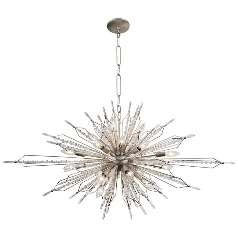 Orbital 48" Wide Gold Dust Oval Kitchen Island Light Pendant 4 Orbital 48" Wide Gold Dust Oval Kitchen Island Light Pendant - Image 2