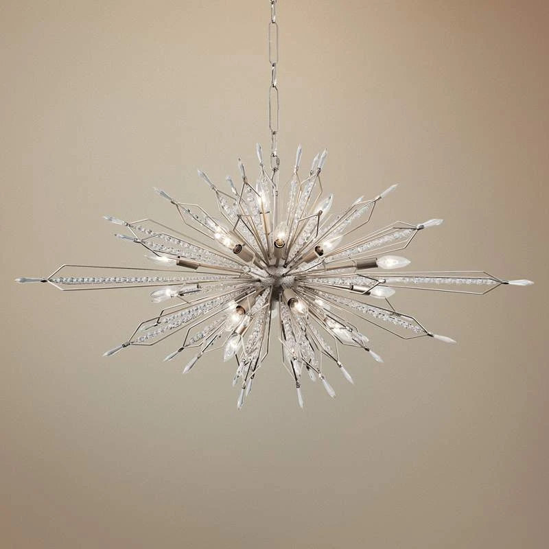 Orbital 48" Wide Gold Dust Oval Kitchen Island Light Pendant 3 Orbital 48" Wide Gold Dust Oval Kitchen Island Light Pendant