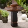 Oswego 31 1/2" High Rustic Modern Rain Fountain With Light -Golden Lighting Shop oswego 31 and one half inch high rustic modern rain fountain with light 66k65cropped