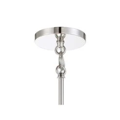 Palmetto 14 1/2" Wide Polished Nickel 4-Light Pendant Light -Golden Lighting Shop palmetto 14 and one half inch wide polished nickel 4 light pendant light 788h1views2