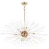 Maxim Polaris 16 Light 40" Wide Satin Brass Pendant Light