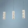 Polaris 27 1/2" Wide Chrome Crystal LED Multi Light Pendant -Golden Lighting Shop polaris 27 and one half inch wide chrome crystal led multi light pendant 77h88cropped