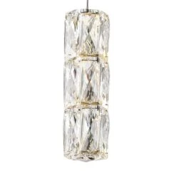 Polaris 27 1/2" Wide Chrome Crystal LED Multi Light Pendant -Golden Lighting Shop polaris 27 and one half inch wide chrome crystal led multi light pendant 77h88views1