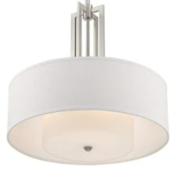 Possini Euro Adriana 24" Wide Brushed Nickel 4-Light Pendant Light 10 Possini Euro Adriana 24" Wide Brushed Nickel 4-Light Pendant Light -Golden Lighting Shop possini euro adriana 24 inch wide brushed nickel 4 light pendant light 96d37views1