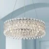 Possini Euro Alyssa 23 1/2" Wide Chrome And Crystal LED Pendant Light -Golden Lighting Shop possini euro alyssa 23 and one half inch wide chrome and crystal led pendant light 64r72cropped