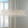 Possini Euro Alyssa 36 1/2" Wide Crystal LED Oval Pendant Chandelier -Golden Lighting Shop possini euro alyssa 36 and one half inch wide crystal led oval pendant chandelier 64r71cropped