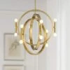 Possini Euro Aura 25 1/4" Wide Warm Gold 12-Light Orb Chandelier -Golden Lighting Shop possini euro aura 25 and one quarter inch wide warm gold 12 light orb chandelier 285h1cropped