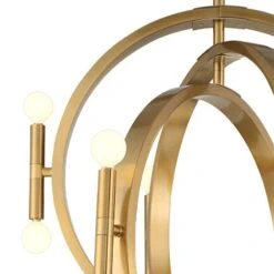Possini Euro Aura 25 1/4" Wide Warm Gold 12-Light Orb Chandelier -Golden Lighting Shop possini euro aura 25 and one quarter inch wide warm gold 12 light orb chandelier 285h1views1