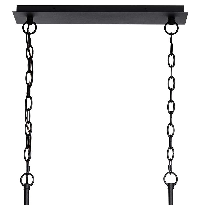 Possini Euro Carrine 38 1/2" Black And Gold Kitchen Island Pendant 7 Possini Euro Carrine 38 1/2" Black And Gold Kitchen Island Pendant - Image 5