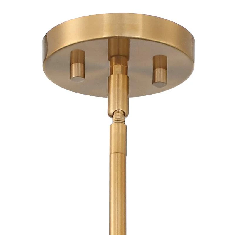 Possini Euro Cassia 9 1/2" Wide Antique Brass Gloss Black Mini Pendant 7 Possini Euro Cassia 9 1/2" Wide Antique Brass Gloss Black Mini Pendant - Image 5