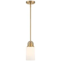 Possini Euro Copenhagan 4 3/4" Wide Warm Brass Mini Pendant -Golden Lighting Shop possini euro copenhagan 4 and three quarter inch wide warm brass mini pendant 565f2views4