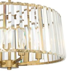 Possini Euro Crawford 19 3/4" Wide Soft Gold And Crystal Pendant Light -Golden Lighting Shop possini euro crawford 19 and three quarter inch wide soft gold and crystal pendant light 846y1views1