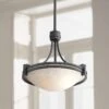 Possini Euro Deco 12 1/2" Wide Bronze 2-Light Pendant -Golden Lighting Shop possini euro deco 12 and one half inch wide bronze 2 light pendant 1y042cropped