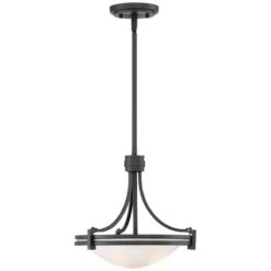 Possini Euro Deco 12 1/2" Wide Bronze 2-Light Pendant 14 Possini Euro Deco 12 1/2" Wide Bronze 2-Light Pendant -Golden Lighting Shop possini euro deco 12 and one half inch wide bronze 2 light pendant 1y042views4