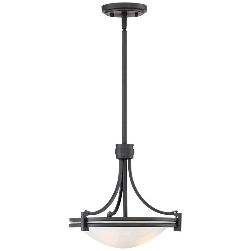 Possini Euro Deco 12 1/2" Wide Bronze 2-Light Pendant 8 Possini Euro Deco 12 1/2" Wide Bronze 2-Light Pendant - Image 6