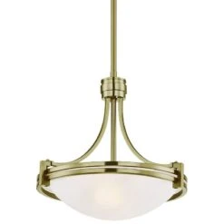 Possini Euro Deco 12 1/2" Wide Warm Brass 2-Light Pendant 9 Possini Euro Deco 12 1/2" Wide Warm Brass 2-Light Pendant -Golden Lighting Shop possini euro deco 12 and one half inch wide warm brass 2 light pendant 1f021