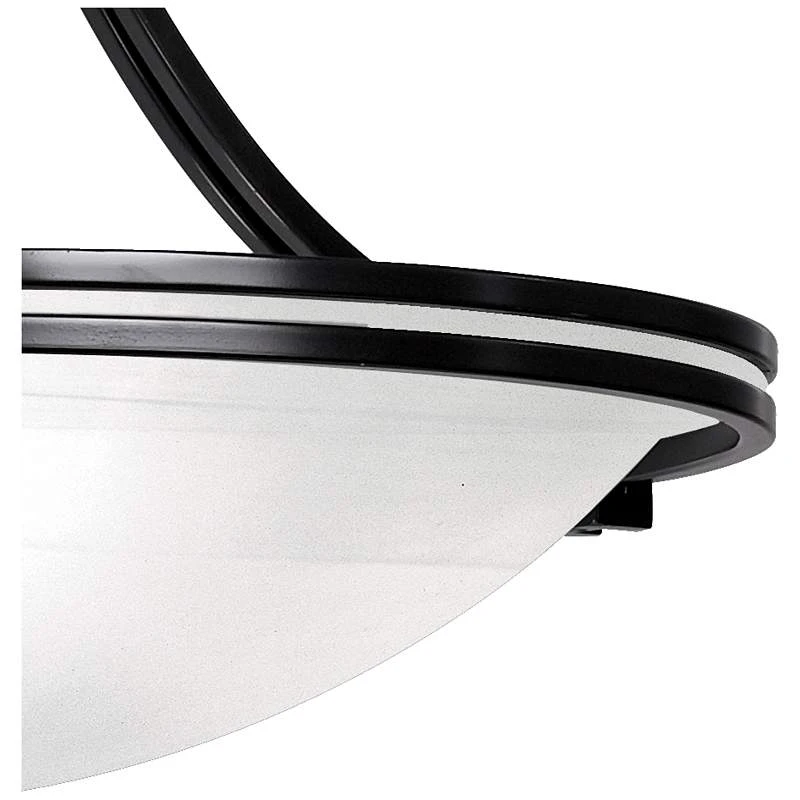 Possini Euro Deco 21 1/2" Wide Bronze 3-Light Pendant 5 Possini Euro Deco 21 1/2" Wide Bronze 3-Light Pendant - Image 3