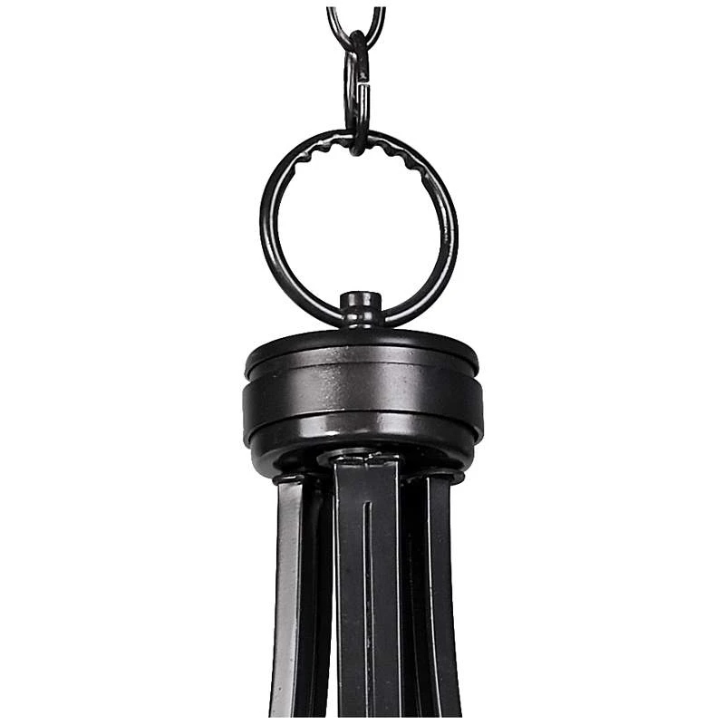 Possini Euro Deco 21 1/2" Wide Bronze 3-Light Pendant 6 Possini Euro Deco 21 1/2" Wide Bronze 3-Light Pendant - Image 4