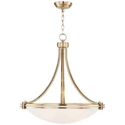 Possini Euro Deco 21 1/2" Wide Warm Brass 3-Light Pendant -Golden Lighting Shop possini euro deco 21 and one half inch wide warm brass 3 light pendant 1f024views4