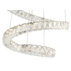 Possini Euro Ellyria 30 3/4" Twirling Crystal Modern LED Pendant Light -Golden Lighting Shop possini euro ellyria 30 and three quarter inch twirling crystal modern led pendant light 64x09views2